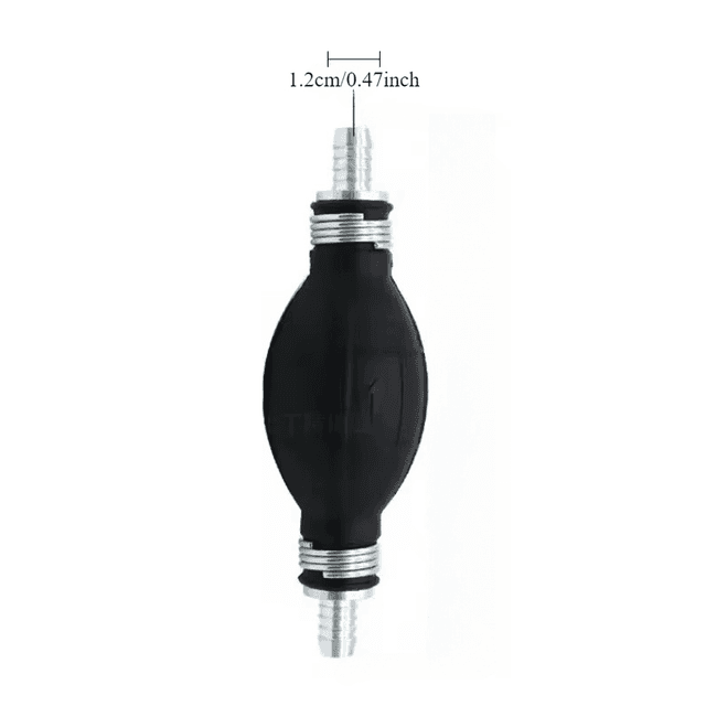 TEMU de bomba de combustível manual em 6Mm, 8Mm, 10Mm e 12Mm, de borracha e alumínio, para entrega de diesel e em veículos e barcos.