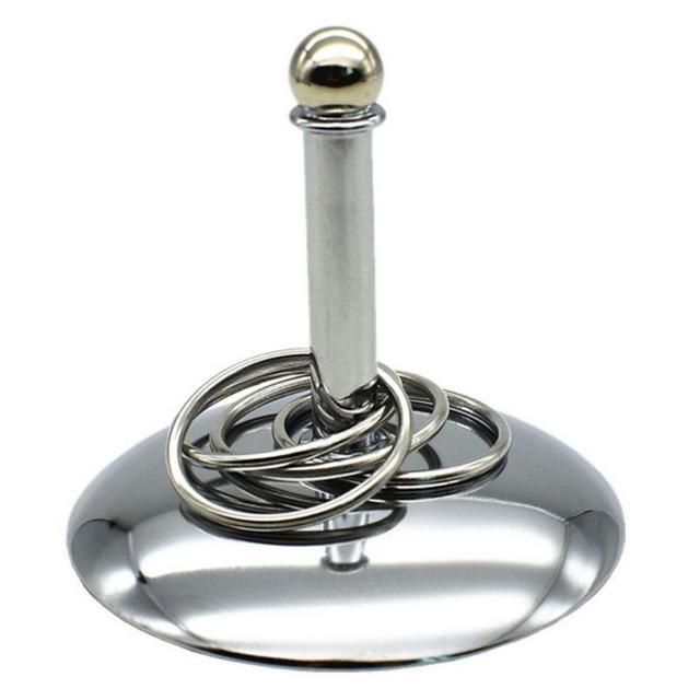 TEMU لعبة تدريب تفاعلية على الطيور من الفولاذ المقاوم للصدأ، مجموعة معدنية لتطوير الذكاء وتكديسها للطيور الأليفة، ملحقات لعب البحث والقطع اللينة