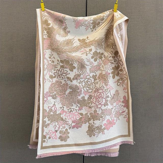 TEMU 1 قطعة 1 قطعة وشاح نسائي ورجالي سميك من الفرو الصناعي - شال مزدوج الجوانب بشراشيب، أوشحة شتوية أنيقة ودافئة مناسبة للنساء والرجال