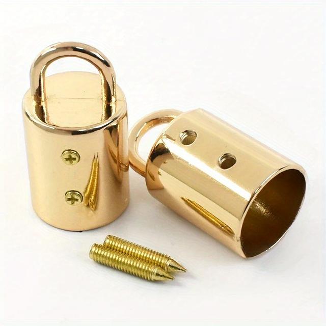 TEMU Circular Hanging Clock, Luggage, Hardware Accessories, Bag Decoration, Hardware Tassel Accessories, Metal Small Hanging Clock, Hanging Bucket