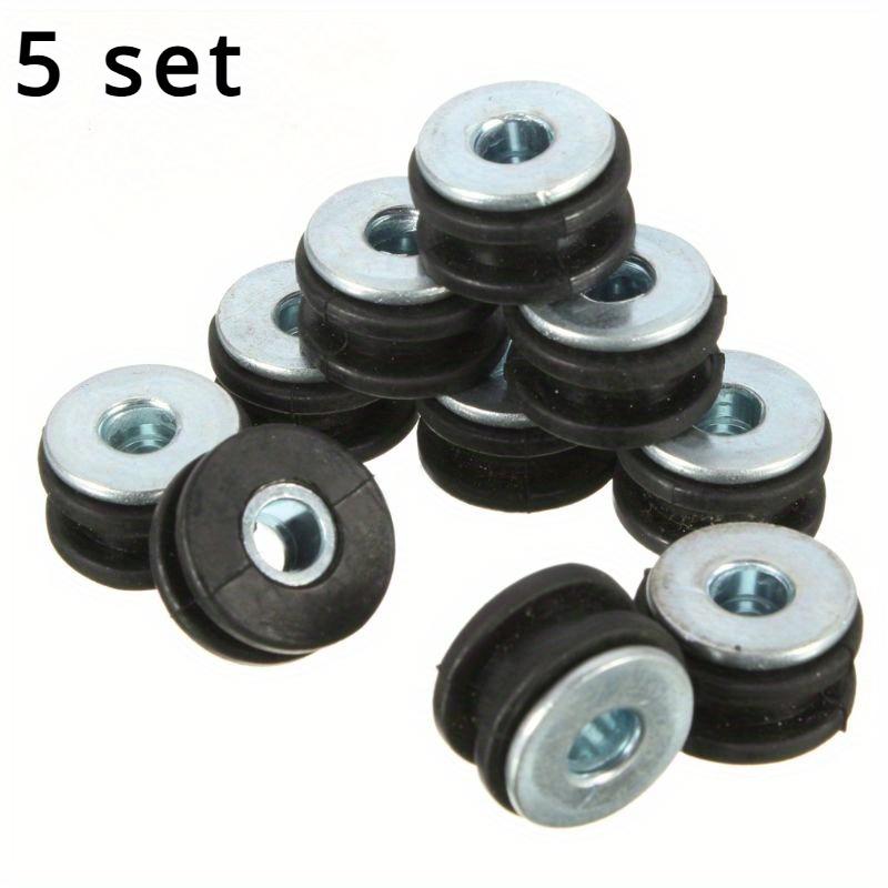 TEMU 10pcs/5 Set Motorcycle Maintenance Kit - Windshield/shell/vibration Dampening Rubber Gaskets With Shock Absorption Spacers