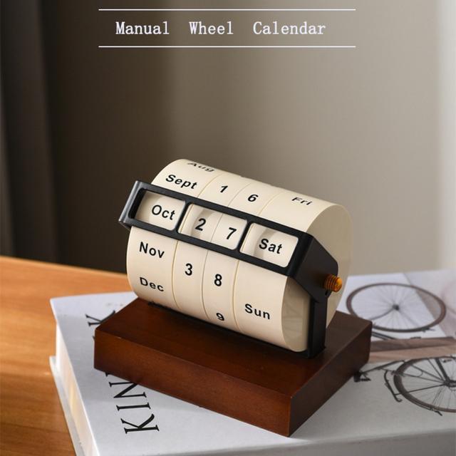 TEMU The Home Creative Aluminum Alloy Perpetual Calendar Desktop Decoration Used In All . Suitable For Desktop Decoration In Bedrooms, Offices, Living Rooms And Studies, And Is A Festival Gift For