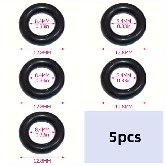 TEMU Set mit 5 Türdichtungen für W447 W448 - Auto Zubehör Ersatz, Gummi zur Lärmminderung in der Mitteltür, Schwarz, Gummi, Ersatz für Auto Türdichtung | Sportlicher Look | Langlebiges Gummi