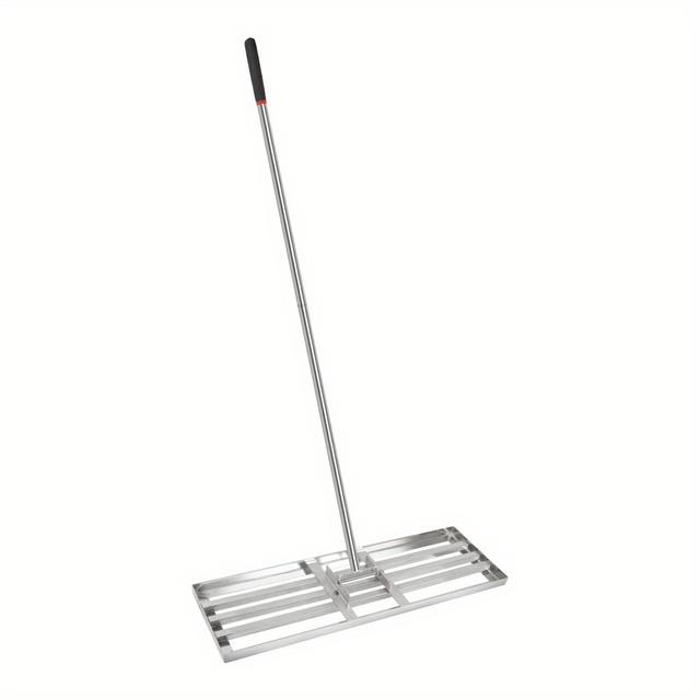 TEMU Lawn Squeegee Stainless Steel Leveling Rake Surface Leveler