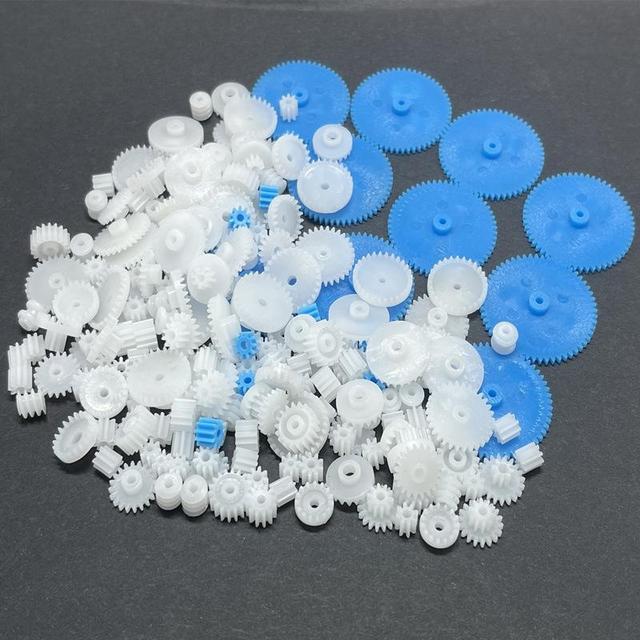 TEMU 1 Set 200 st Blandade Kugghjulsset, Tillägg, Små Produktioner, Plast Kugghjulsset