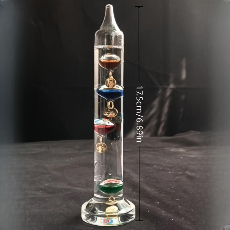 TEMU Thermometer Floating Ball Physics Decor For Bedroom, Bar Cabinet, Or Living Room