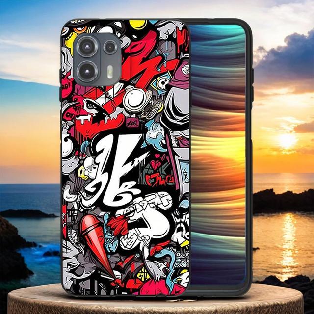 TEMU Birthday Present Doodle Pattern Mobile Phone for Motorola G G G Pure 2021 2023 G 5G 2024 G30 G20 G10 E20 E30 E40 G53 G13 F23 G53Y G53J E13 G84 G04 4G G24 G34