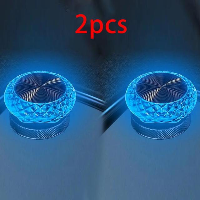 TEMU 2 Portable Car Usb Mini Led Decorative Lights For Interior Decoration