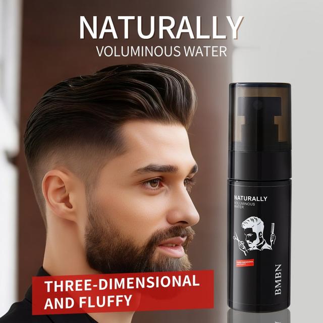 TEMU Bmbn Men's Styling Spray, Volumizing Lazy Oil, Refreshing And Long-lasting , , Hair Styling , Textured Hair, Nourishing Spray, Lightweight Texture, Styling Spray, Men's Hair Care Product,