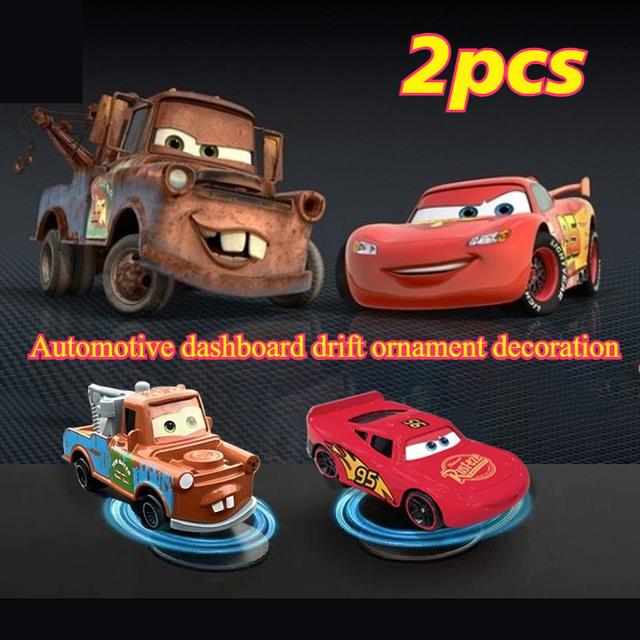 TEMU 2pcs Car Accessory, Drift Rotating Accessory, Car Dashboard Flip Decoration, Car Dashboard Accessory, Cool Design Car Ornament, Perfect Gift For Father's Day, Christmas, Halloween, And Birthdays