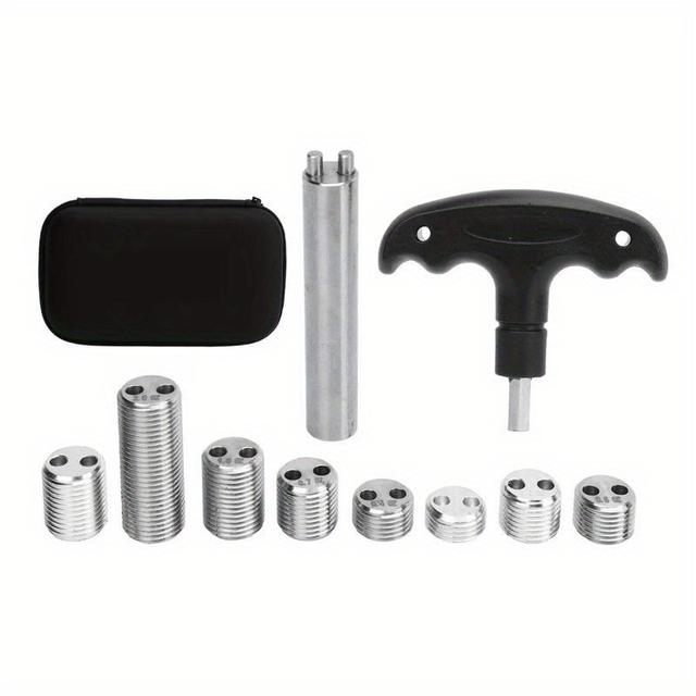 TEMU 8x Billiard Pool Cue Weight Bolts 8 Different Sizes Billiard Cue Accessories