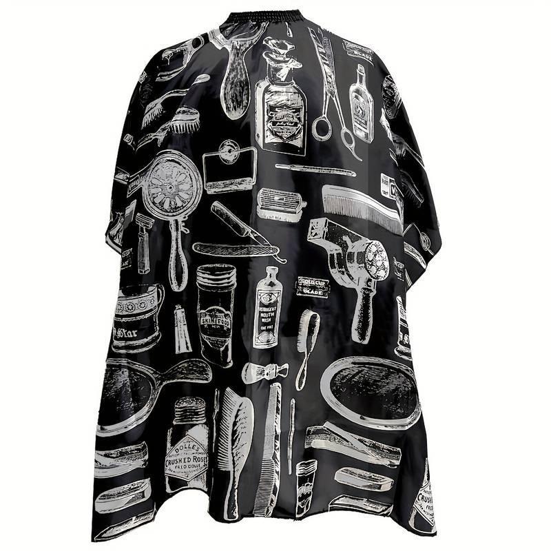 TEMU Professional Hairdressing Cape Hair Cutting Apron Cloth Dustproof Cape For Salon & Home Use Hairdressing Accessories C0027a