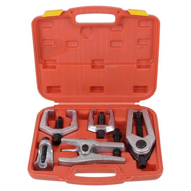 TEMU 5pcs Tie Ball Joint Puller Tool Set Front End Service Tool Kit Pitman Arm Puller Remover
