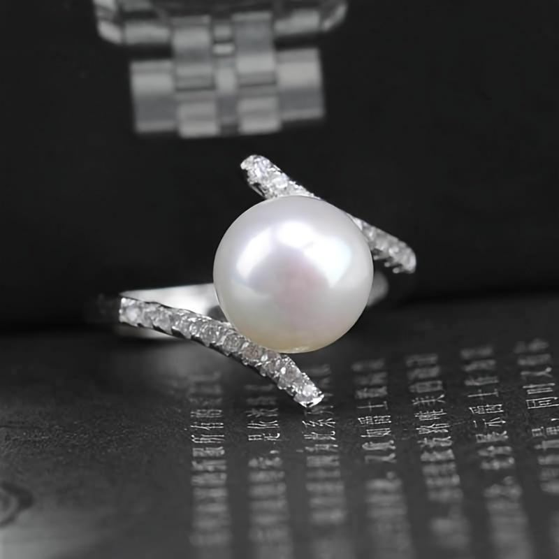 TEMU Luxury Elegant Ring For Women Wedding Engagement Party Jewelry Additions Size 6-11 ()