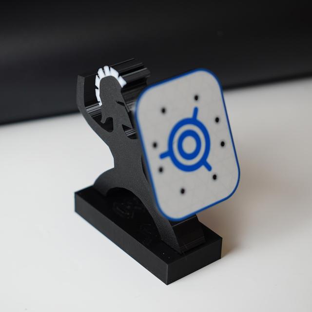 TEMU Spartan Warrior Dart Rack - 9-slot Dart Holder With Spear Display Stand, Heavy-duty Dart Organizer For Men's Cave, Game Room, Bar & Greek-themed Decor - Greek Suitable For Dart Enthusiasts