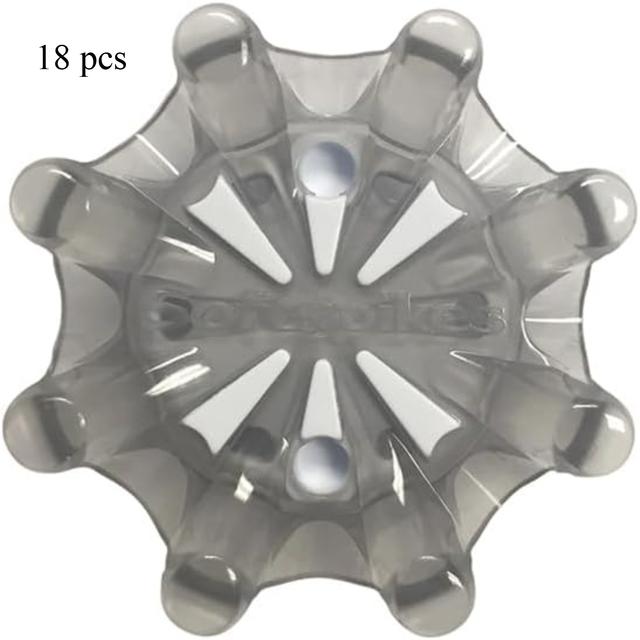 TEMU Softspikes Fast Twist 3.0 Golfstiefel, Transparenter Grau, Gummi, 18 Zähne