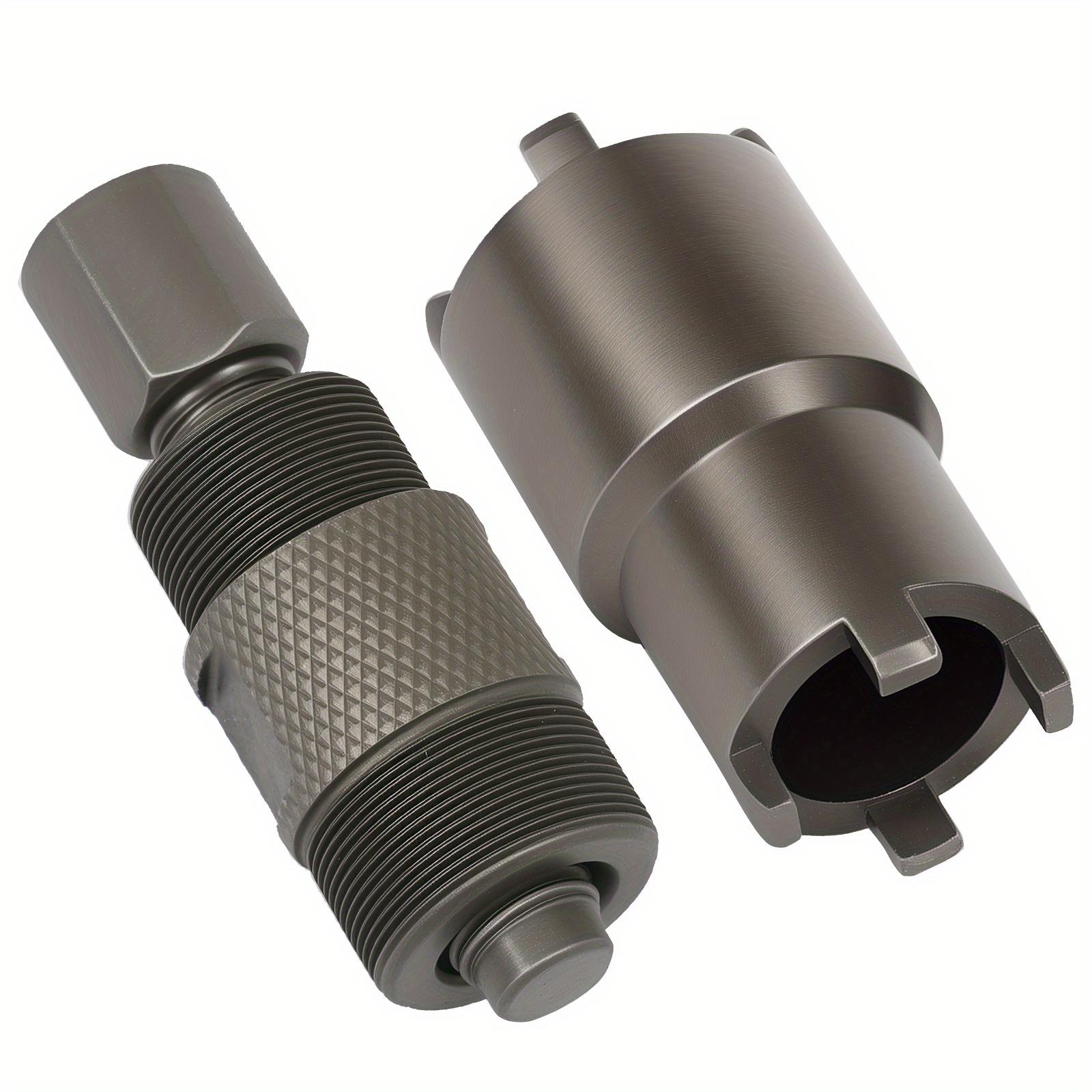 TEMU Combo Kit Featuring A Flywheel Puller (24mm/27mm) And Holder (20mm/24mm) - A Versatile Impact-ready Tool Designed For Extraction And Clutch Maintenance On Motorcycles, Atvs, Scooters, And Karts