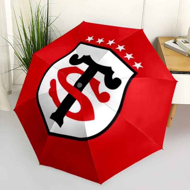 TEMU Parapluie Pliable Automatique , Parapluie de Voyage Portable pour Hommes et Femmes - Cadeau Halloween & Noël TA0298, Idéal pour les Fêtes