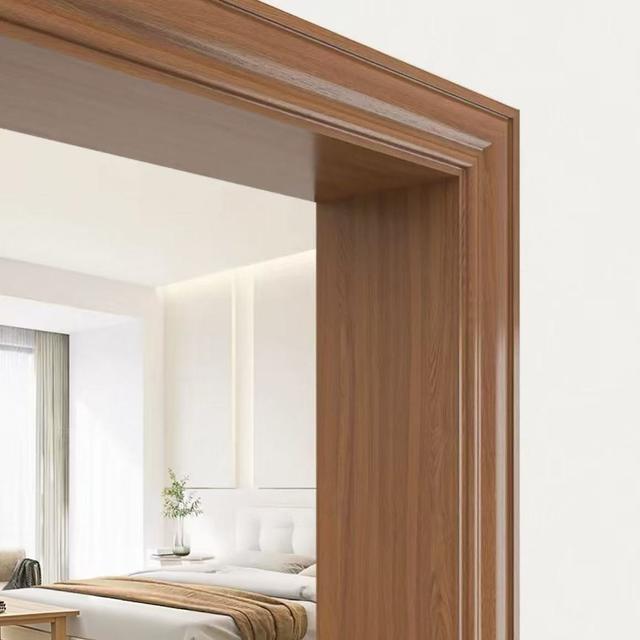 TEMU Pegatinas autoadhesivas con diseño retro de de madera para bordes de marcos de puertas, con de cambio de color, ideales para marcos de puertas dañados, zócalos y marcos de ventanas