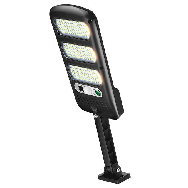 TEMU 213 Led Solar-powered Wall Light With Motion Sensor - 3000lm, 3 Lighting , Durable Outdoor Garden Lamp For & Patios, , Includes Mounting Hardware