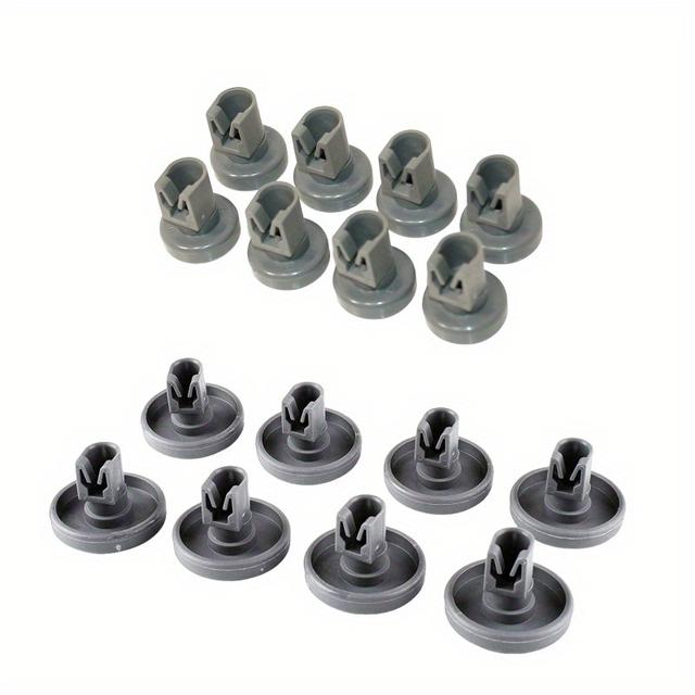 TEMU 8/16pcs Dishwasher Basket Rollers, 4/8 Upper Rack Wheels, And 4/8 Lower Rack Wheels, Fit For Aeg, For Favorit, For , For Eletrolux, For , For , For Zanussi, Replacement Parts For Dishwashers