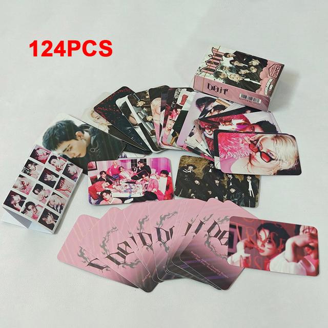 TEMU 124pcs S-k Photo Cards - A For Group Photos, Christmas, And Birthday Gifts. High-quality Collectible Photo Cards & Fan Merchandise | Ideal Gifts For Birthdays And Anniversaries, Fan Collectibles