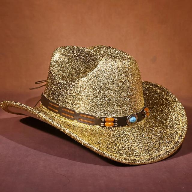 TEMU Sombrero de de Denim para Exteriores, Moda Prom y Festivales