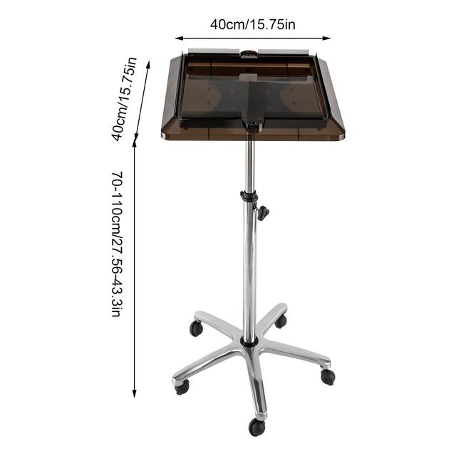 TEMU Removable Hair Extension Tool Tray, Hair Extension Tool Tray Cart, Hair Wig Holder Cart
