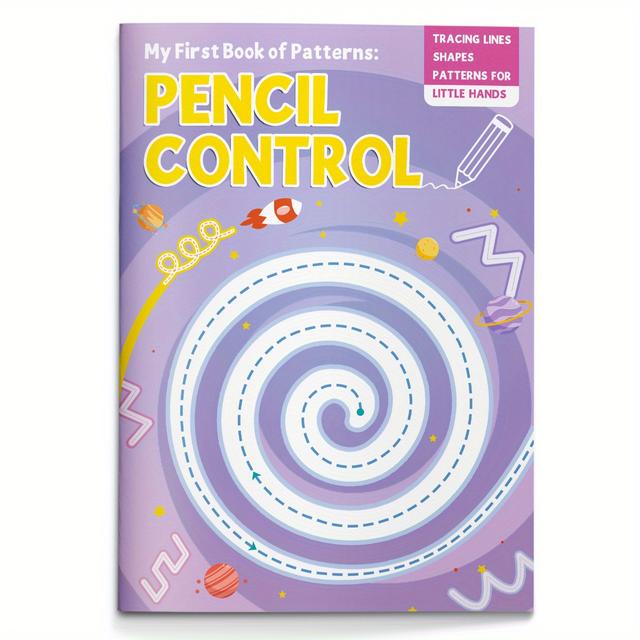 TEMU Pen Control Workbook For Kids: Fun Tracing Practice To Improve Handwriting Fluency And Hand-eye Coordination