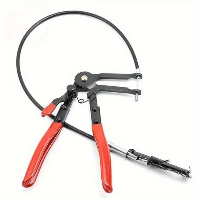 TEMU Flexible Hose Clamps For Cables, Suitable For Automotive Repairs, Designed For Easy Removal Of Hose Bundles.