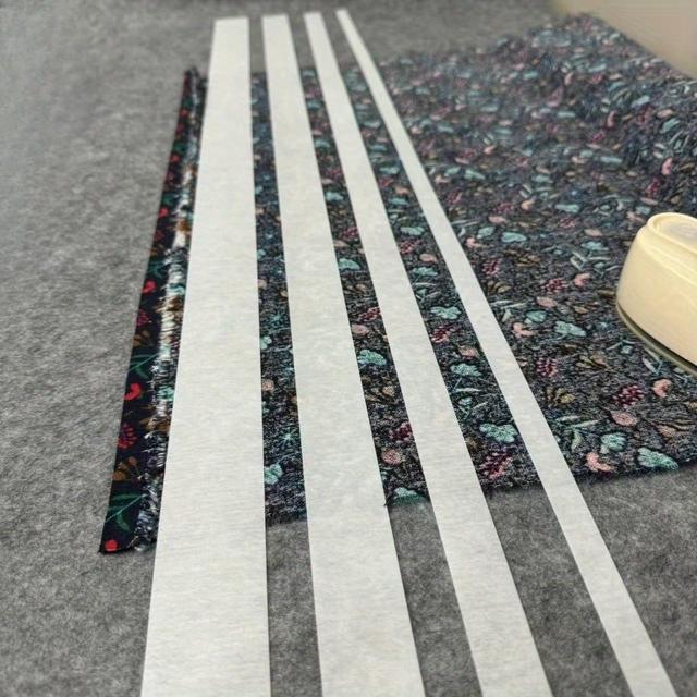 TEMU 고온 내성 다리미 टेン플릿 세트, 길이 100cm, 4가지 사이즈 선택 가능. 의류 다림질, 앞여밈 다림질, 커프스 다림질용 고온 의류 다림질 스트립 도구, 의류 टेン플릿, 의류 재봉 성형 스트립, 재단 재봉 보조 टेン플릿. 친구를 위한 실용적인 선물.