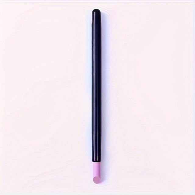 TEMU 1 Quartz Cuticle Pusher Pen - Odorless Manicure Tool For And , Pink Purple With Y Tip & Ergonomically Designed Handle Suitable For Hand/foot Care