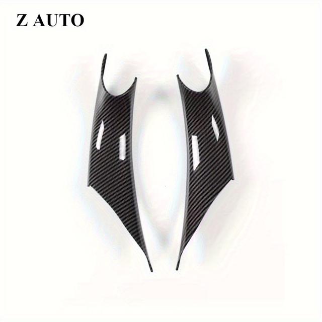 TEMU Door Pull Handle For 328i 335i F30 F31 F34 For F32 F36 2012-2019 Carbon Fiber Pattern