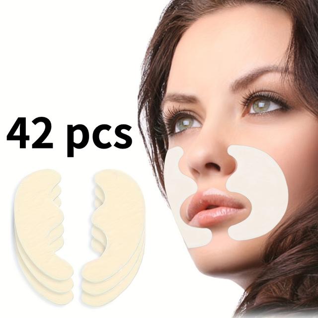 TEMU 42pcs Of Patches For Nasolabial Folds, Designed To On , Compatible With For Types