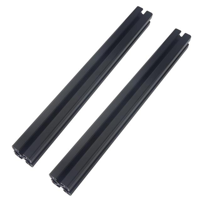 TEMU Set van 2 stuks 1000mm 4040 profielen, geanodiseerd voor gebruik in 3D printer frames en CNC