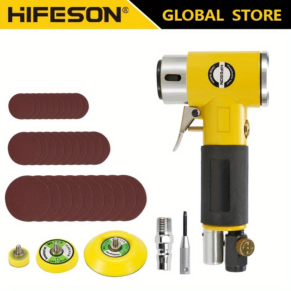 TEMU 2inch/3inch Mini Orbital Air Sander Pneumatic Polishing Grinding Machine Air Tools Buffer Orbital Polisher For Car