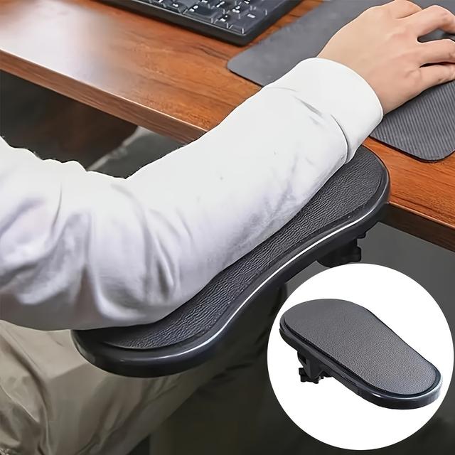 TEMU 180° Adjustable -slip Base Heavy-duty Desk Extender - Ergonomic Wrist And Arm For Gaming, Office, Study, And More - Durable Material Desktop Extension Stand