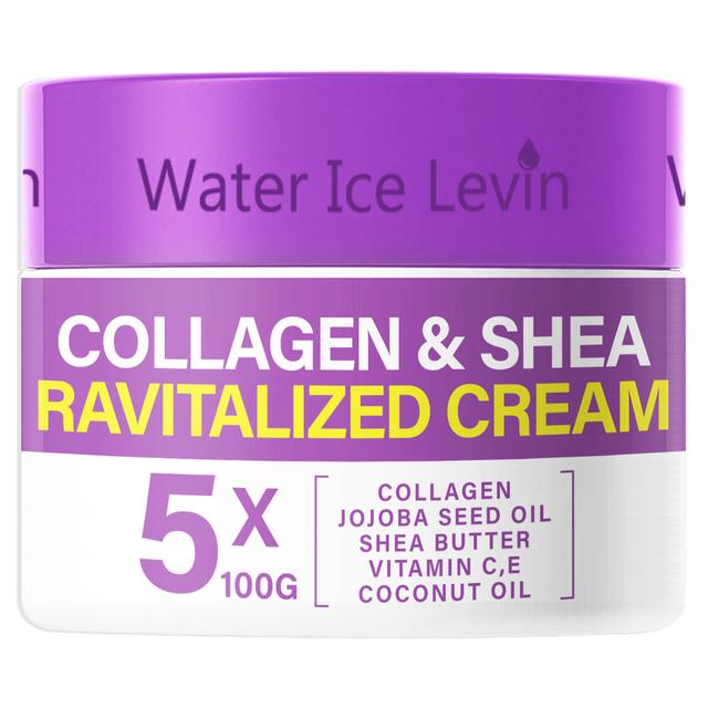 TEMU Shea Butter & Collagen Firming Cream With Jojoba Oil, Shea Butter, Collagen, Vitamin C&e, Coconut Oil, Suitable For Thighs, , Arm And Belly