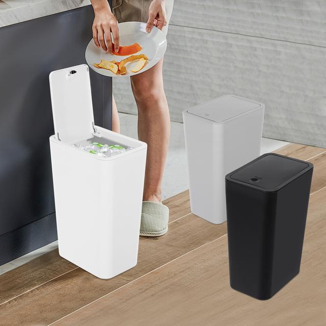 TEMU Trash Bin, 3pcs Trash Bin, Trash Bin With Lid, For Indoor And Outdoor Places Such As Yards, , Gardens, Corridors, Business , Restaurants, Etc.