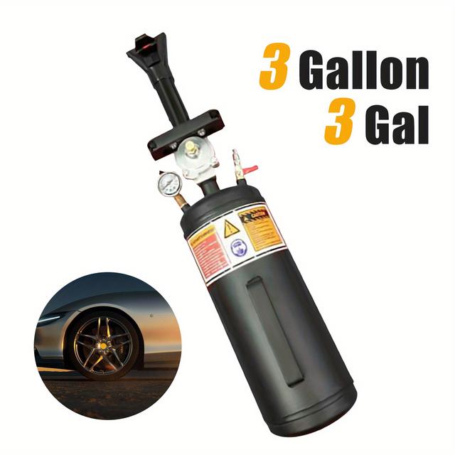 TEMU 3 Gallon Tire Bead Seater Booster Tyre Repair Tool Seating Inflator
