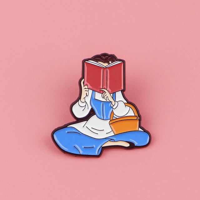 TEMU Un badge de broche en émail pour les sacs à dos, les broches, de vêtements et les accessoires de mode. Adapté aux hommes et aux femmes.