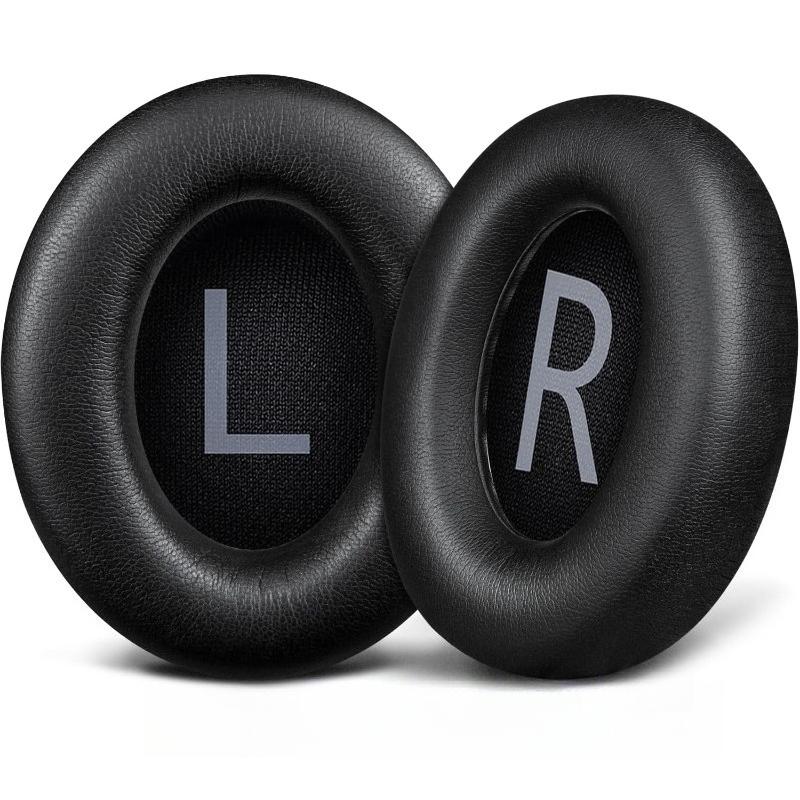 TEMU Almohadillas de repuesto para auriculares con cancelación de ruido Bose 700 (NC700) - Material de PU , lujosa de espuma viscoelástica, diseño engrosado, almohadillas ultra duraderas | (Negro)