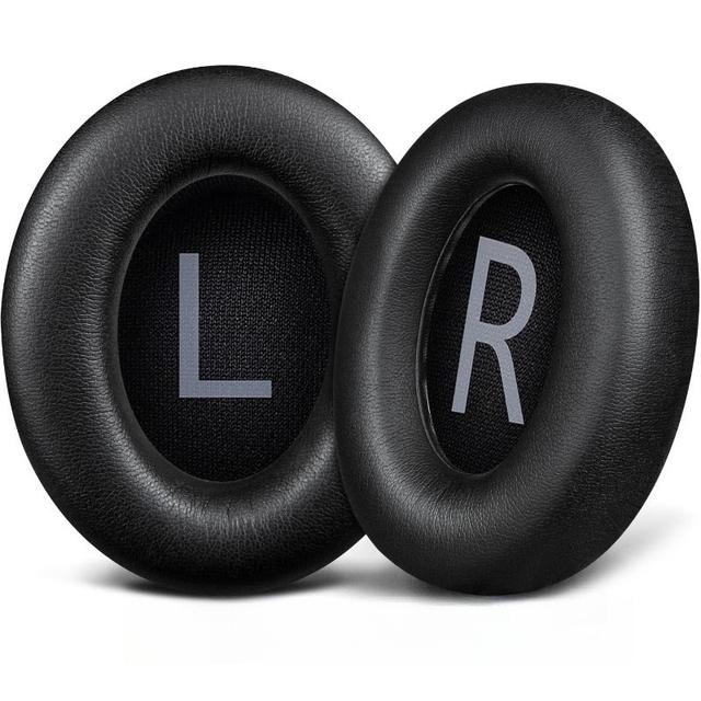 TEMU Almohadillas de repuesto para auriculares con cancelación de ruido Bose 700 (NC700) - Material de PU , lujosa de espuma viscoelástica, diseño engrosado, almohadillas ultra duraderas | (Negro)