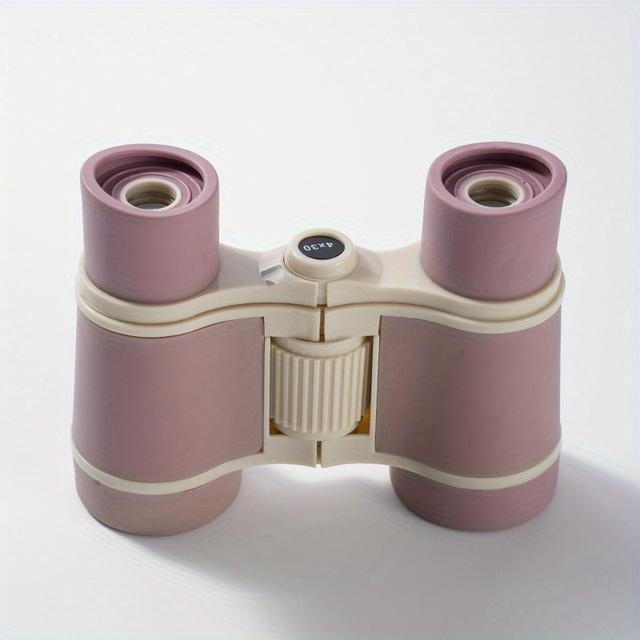 TEMU 3×15 Kompaktkikare med Blåljusblockerande -Miopilinser, Macaron Standardfärgpalett, Högupplösta Högtransparenta Linser, Slät Textur, Resespecifika Kikare