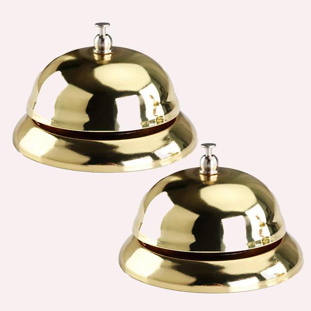 TEMU 1pc/2pcs Call Bell Game Table Bell Service Bell For Restaurant Hotel Table Decoration Tableware Game Call Bell