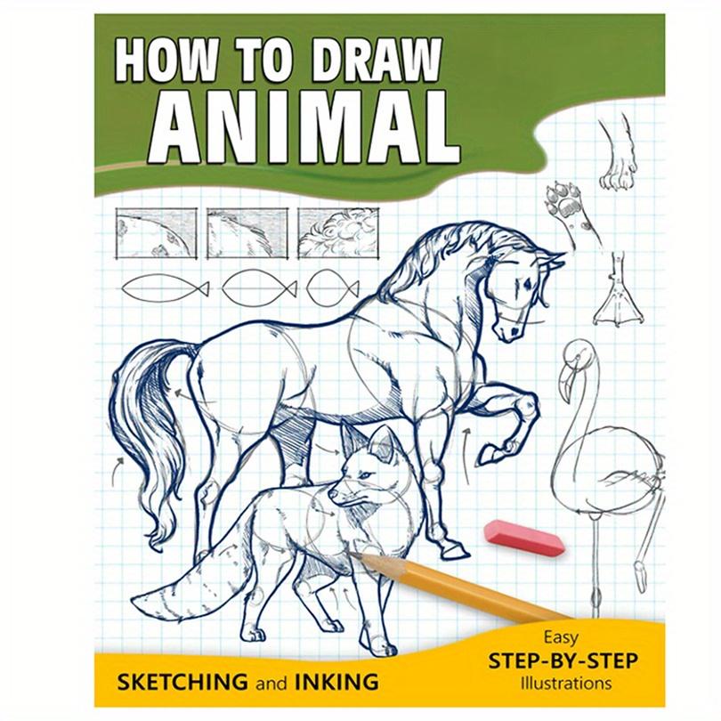 TEMU How To Draw For Beginners - Step By From Easy Shapes To Creation: A Practice Page