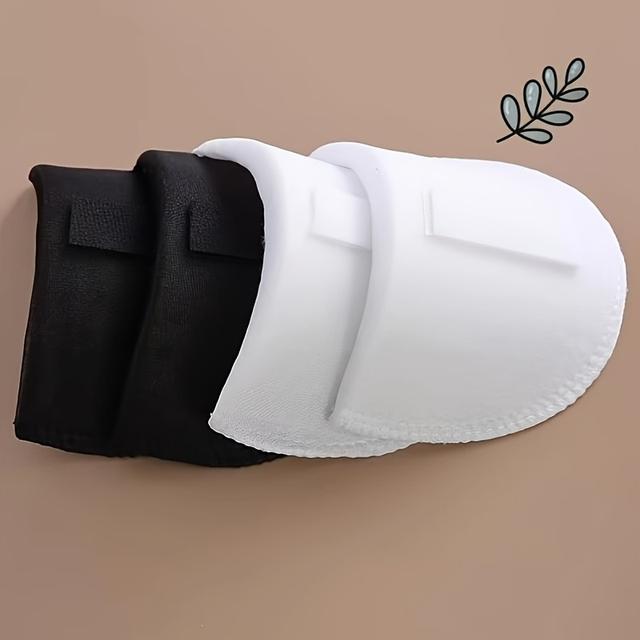 TEMU 4 gąbki na ramiona, oddychające wzmacniacze, odpowiednie zarówno dla mężczyzn jak i kobiet, tylko do czyszczenia chemicznego, pasują do garniturów, t-shirtów i sukienek