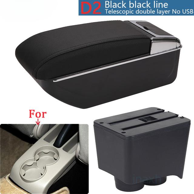 TEMU Armlenker für Volkswagen Polo 9N 3, passend für Modelle von 2002 bis 2009, inklusive Retrofit-Komponenten und Aufbewahrungslösungen für Auto-Innenräume