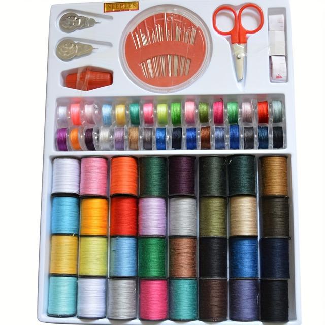 TEMU A Set Of Colorful Sewing Machine Threads (64 Spools) For Home Use, Sewing Kit