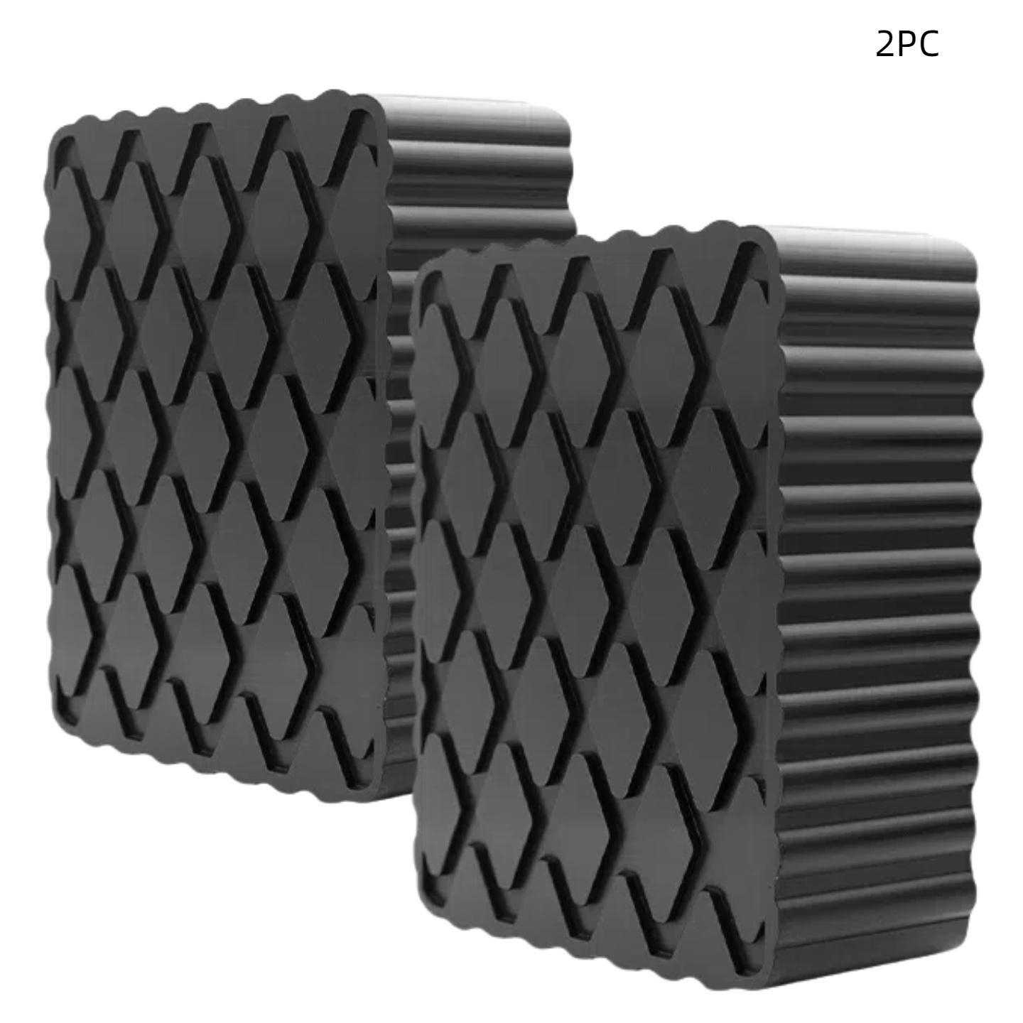 TEMU 1/2pcs Car/trailer Jack Base Pad - For Camping, Rv, Truck Support, Leveling Blocks, Anti-slip Adapter